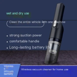 High-Power High-Suction Wireless Car Vacuum Cleaner