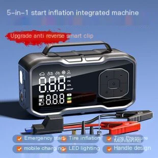 All-in-One Jump Starter & Tire Inflator Combo