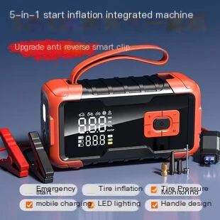 All-in-One Jump Starter & Tire Inflator Combo
