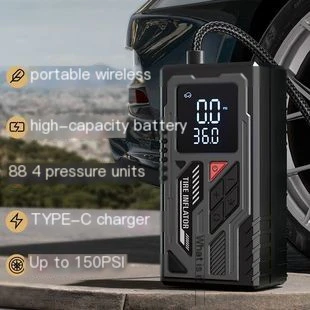 Wireless Digital Display Multi-Function Tire Inflator