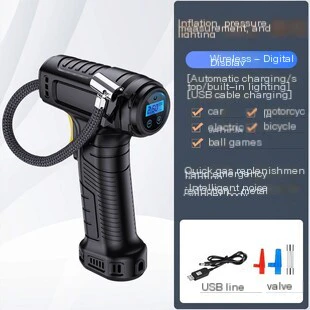 Wireless Digital Display Smart Tire Inflator