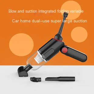 High-Suction Wireless Vacuum & Blow Car Vacuum Cleaner