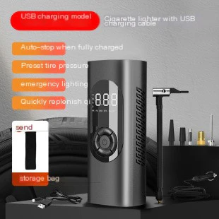 High-Power Wireless 12V Tire Inflator