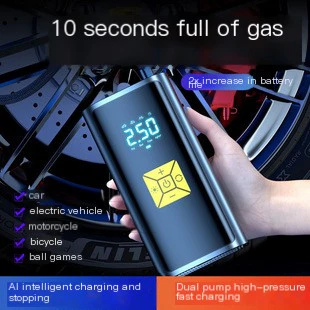 Wireless Digital Display Multi-Function Tire Inflator