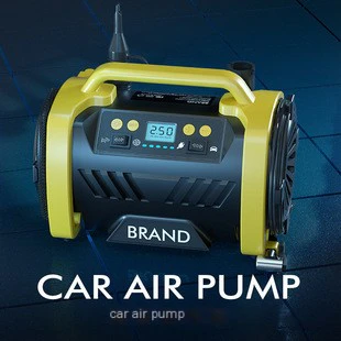 12V Digital Display Dual-Cylinder Tire Inflator